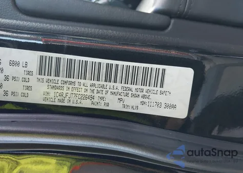 2015 Jeep Grand Cherokee Summit from USA, damaged, VIN 1C4RJFJT7FC226494